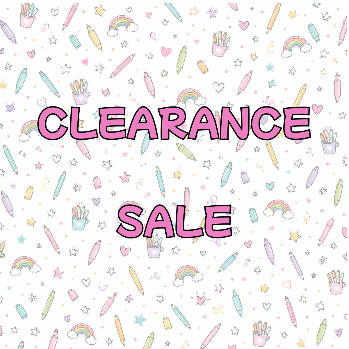 Clearance Sale!