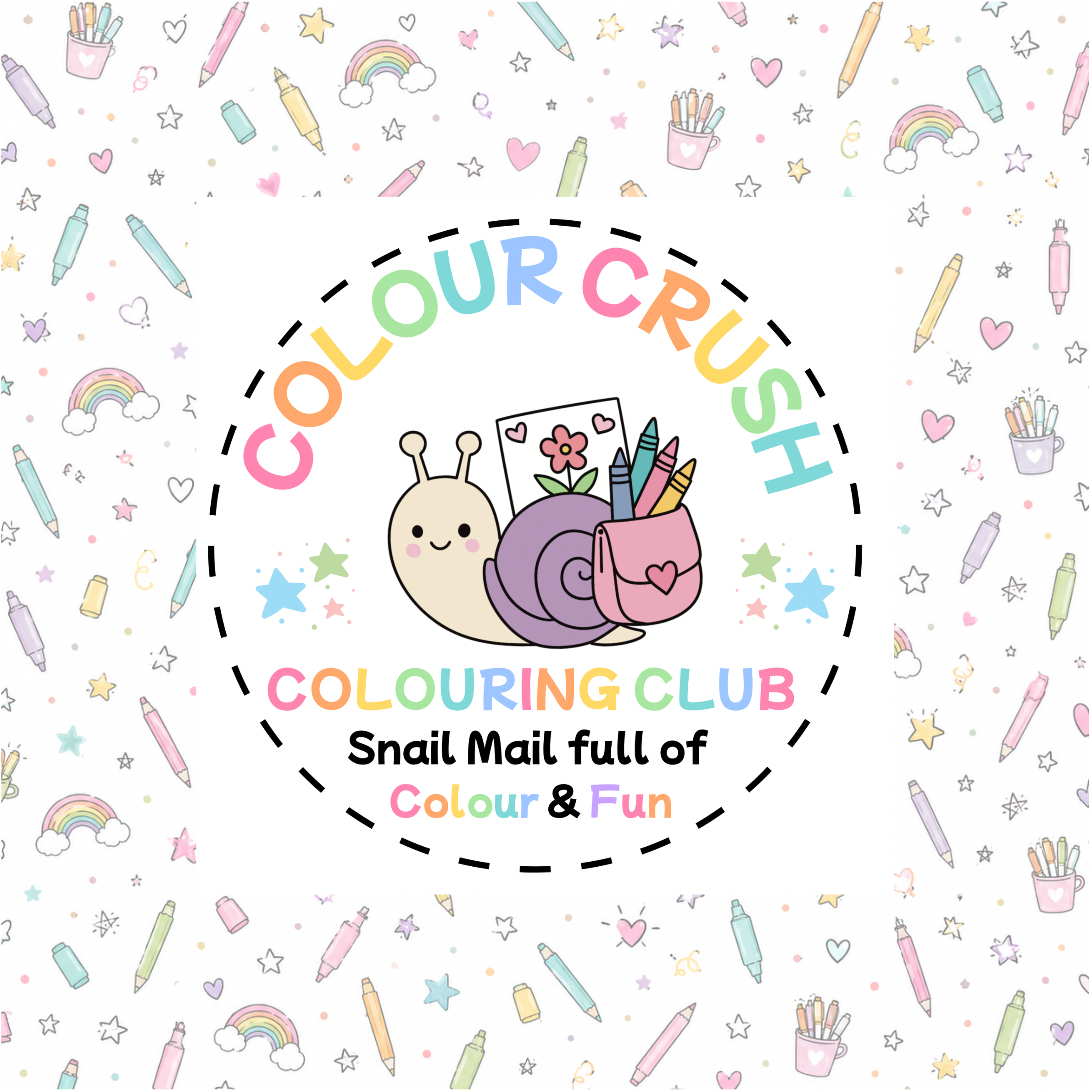 Snail Mail Colouring Club