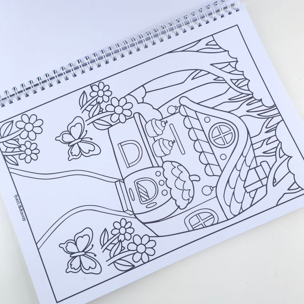 Fairyland Colouring Book