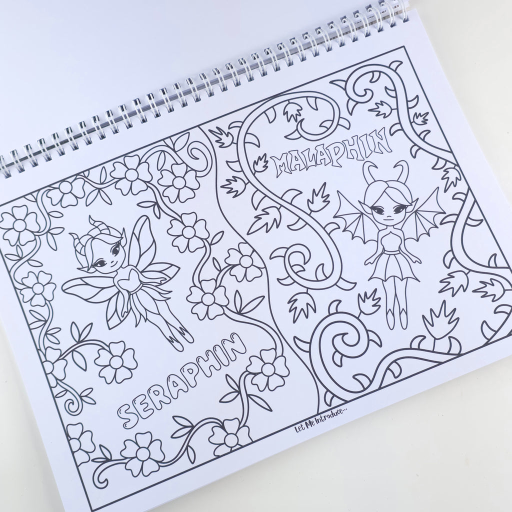 Fairyland Colouring Book