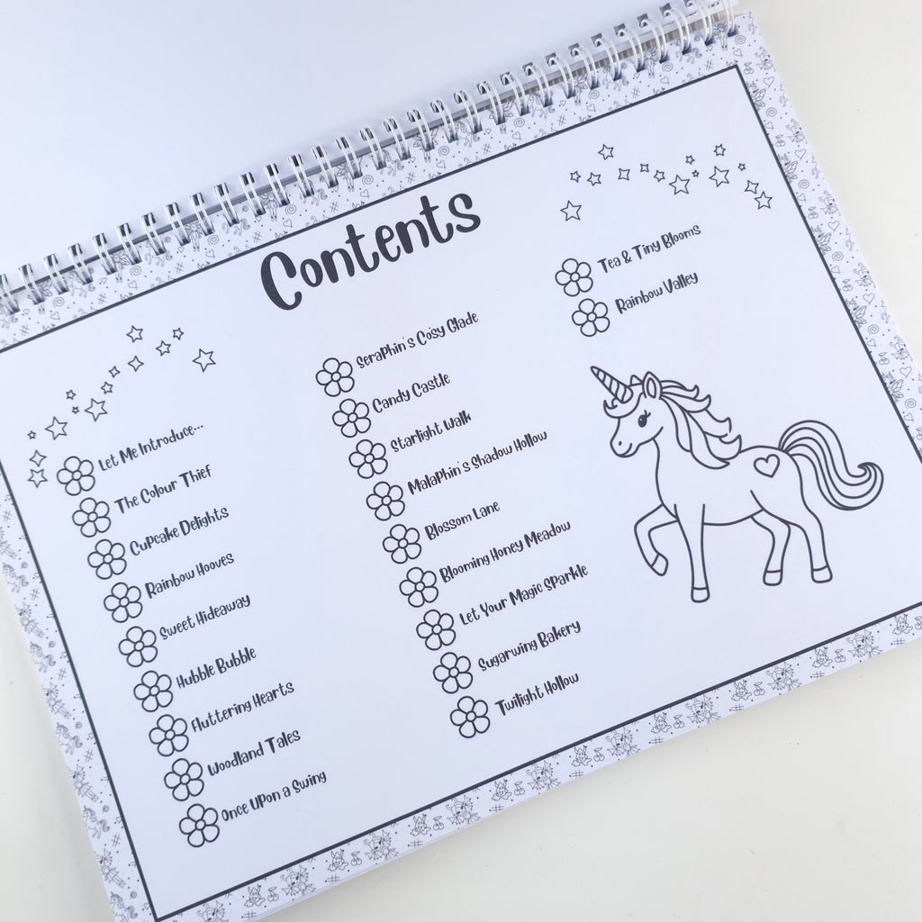 Fairyland Colouring Book