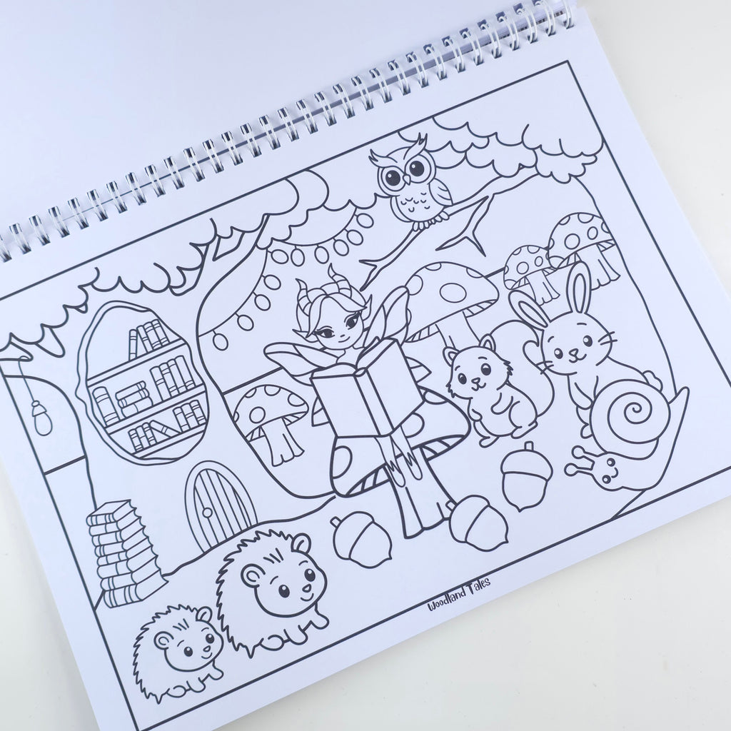 Fairyland Colouring Book