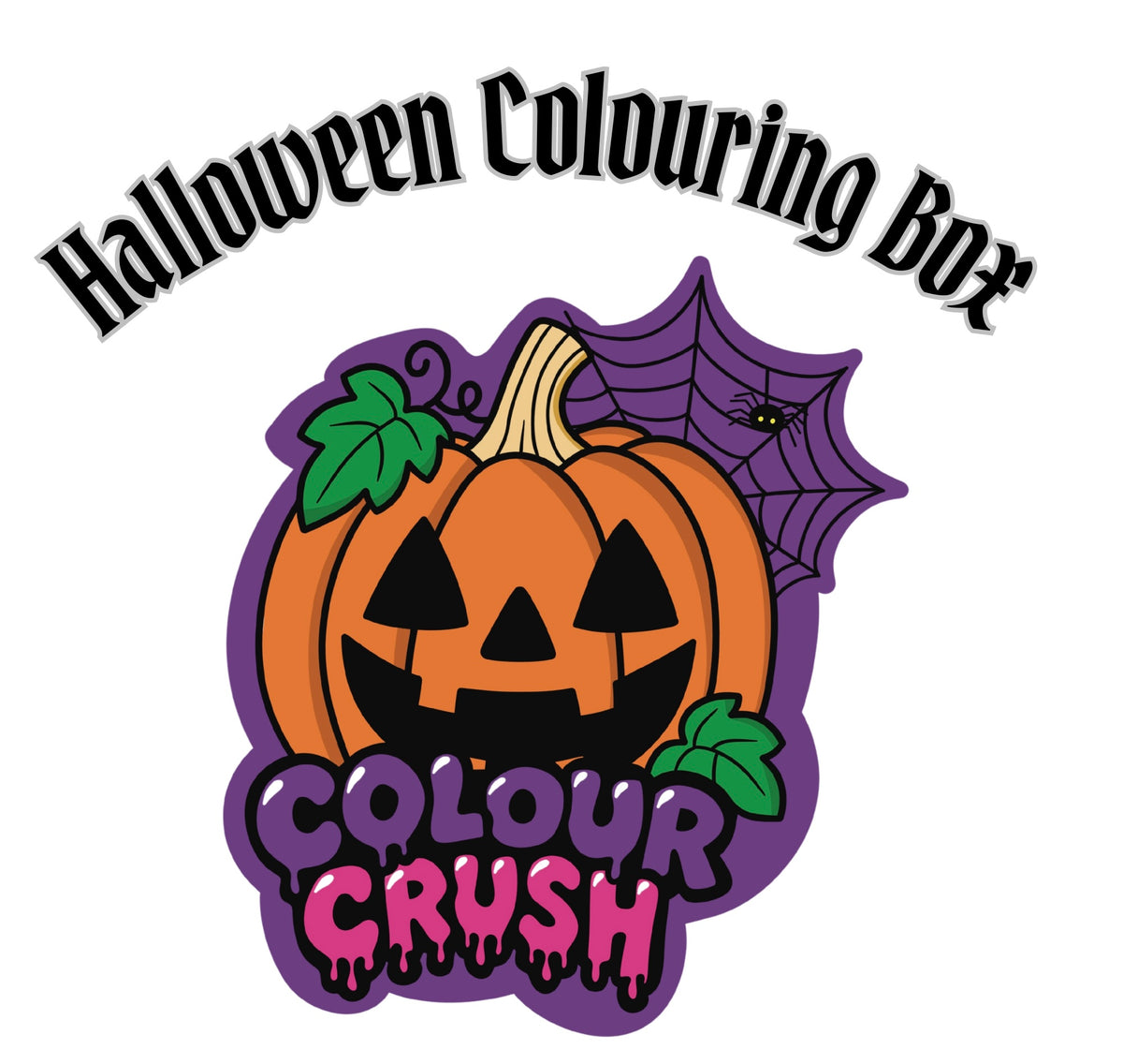 Halloween Colouring Box (shipping Monday 28th Sept)