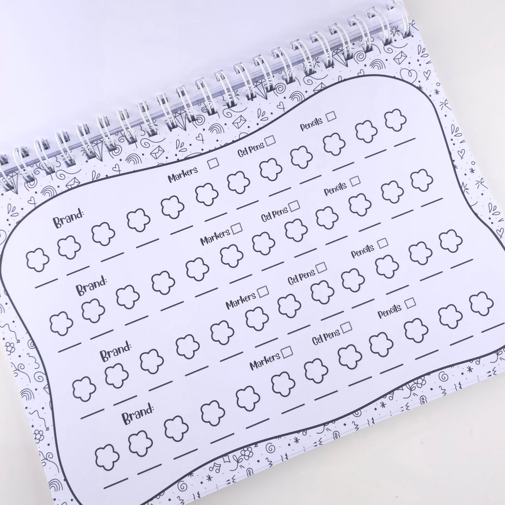 Colour Lab - Swatch and Patten Practice book