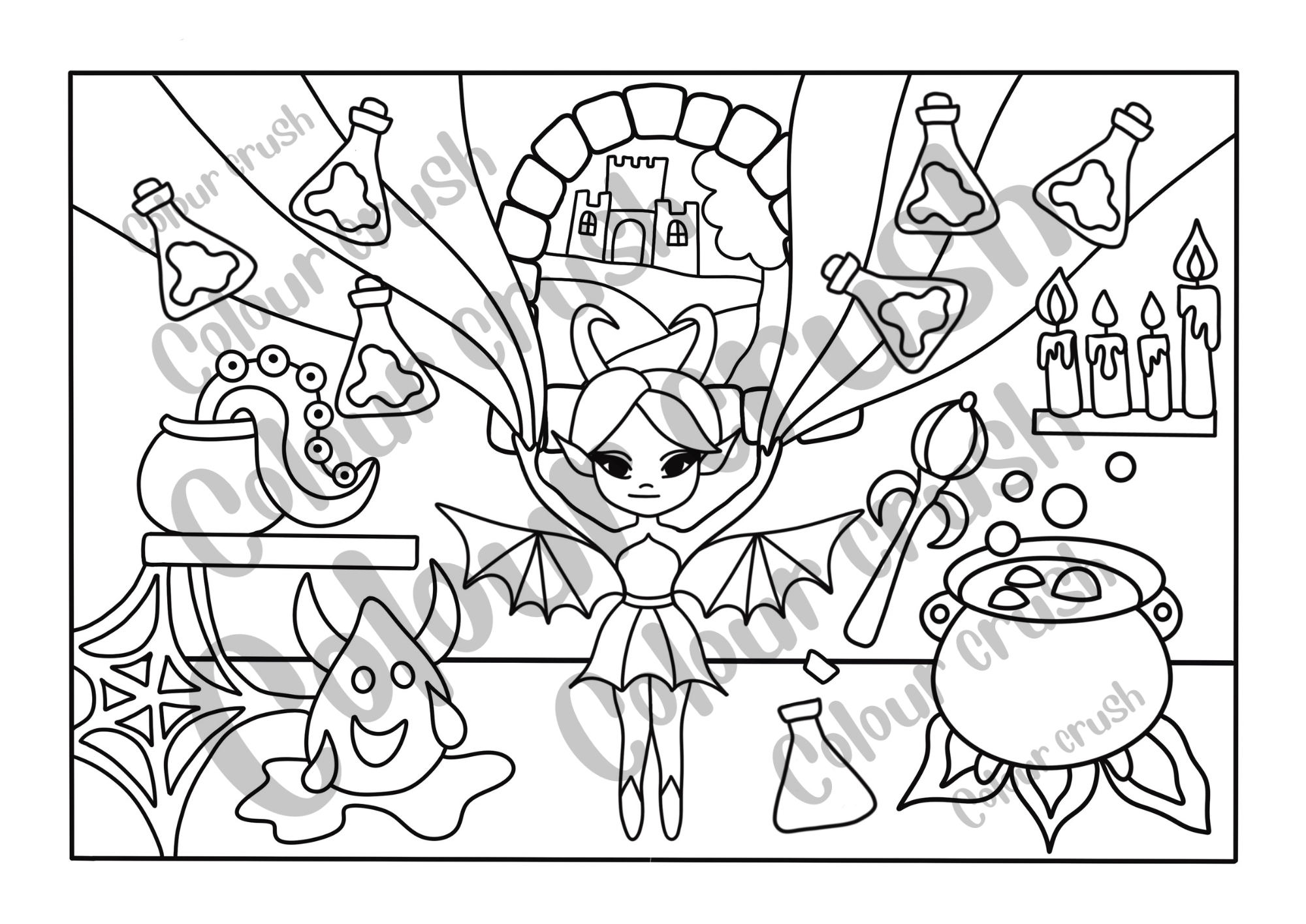 Fairyland Colouring Book