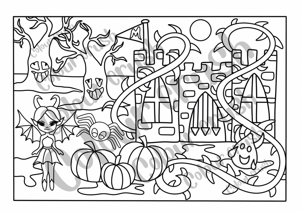 Fairyland Colouring Book
