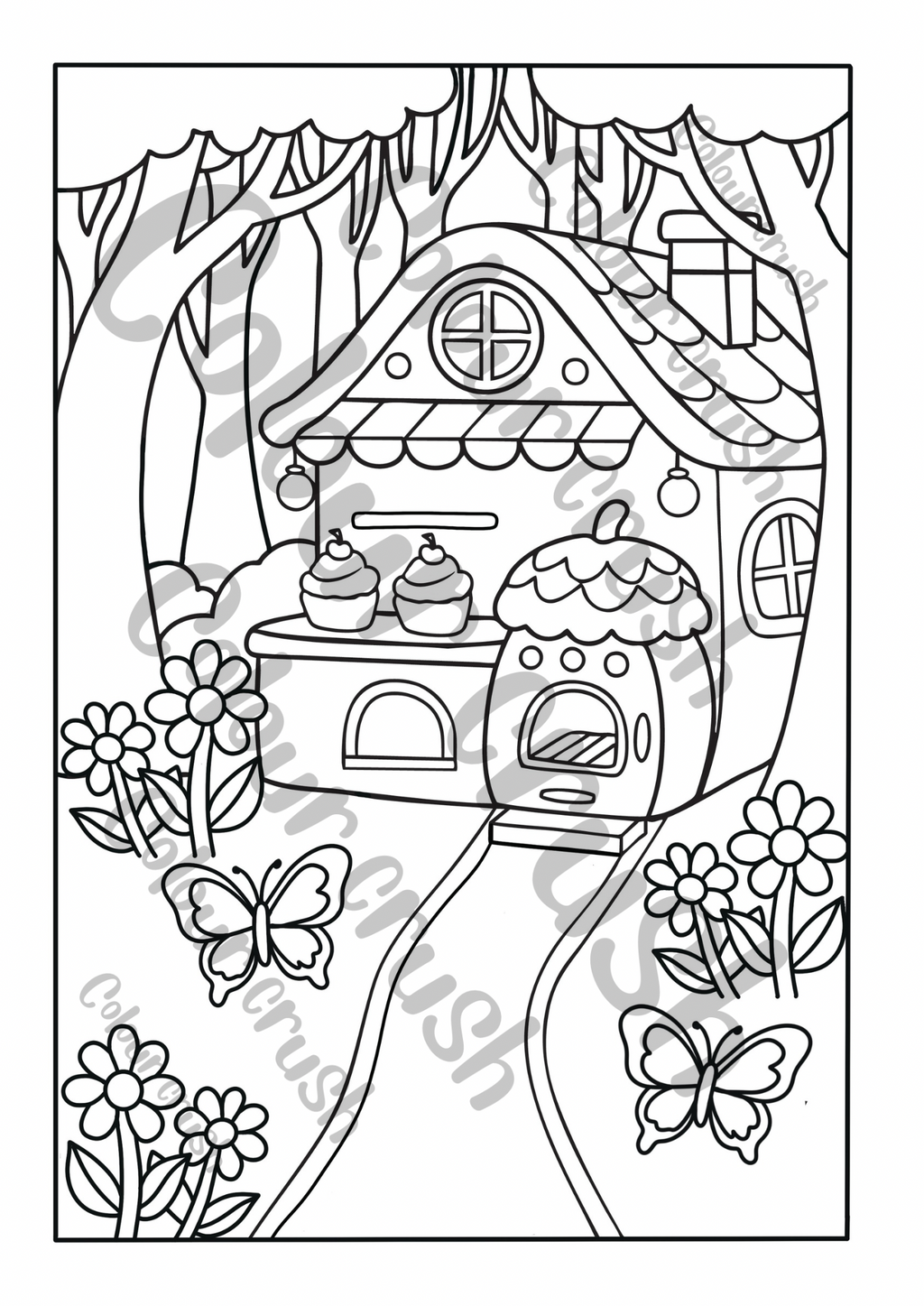 Fairyland Colouring Book