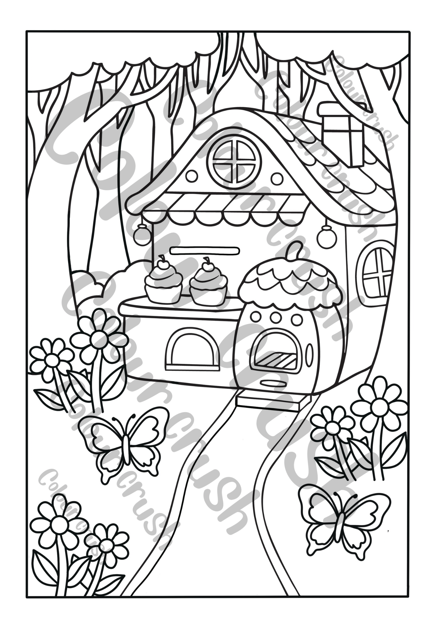 Fairyland Colouring Book