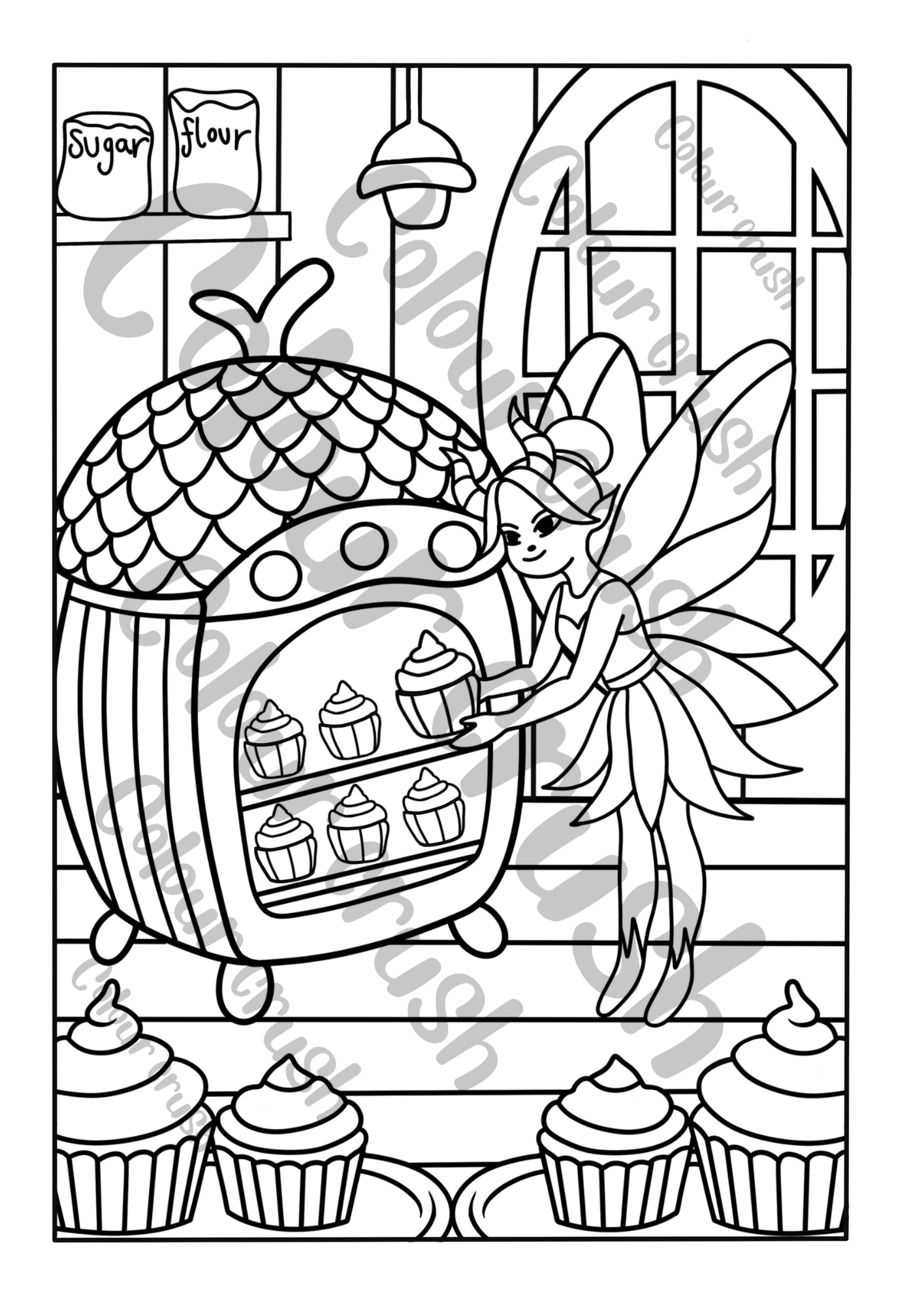 Fairyland Colouring Book