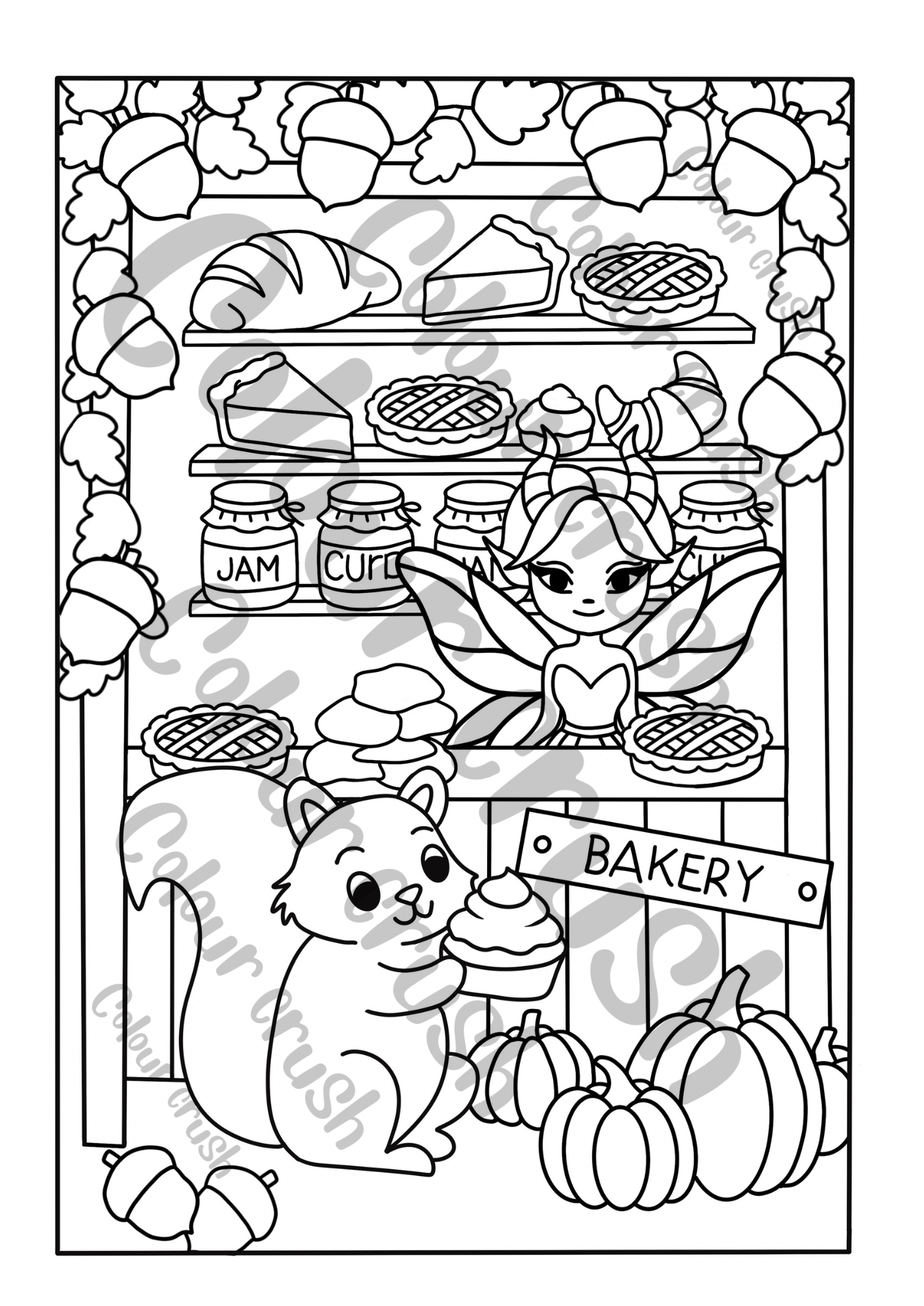 Fairyland Colouring Book