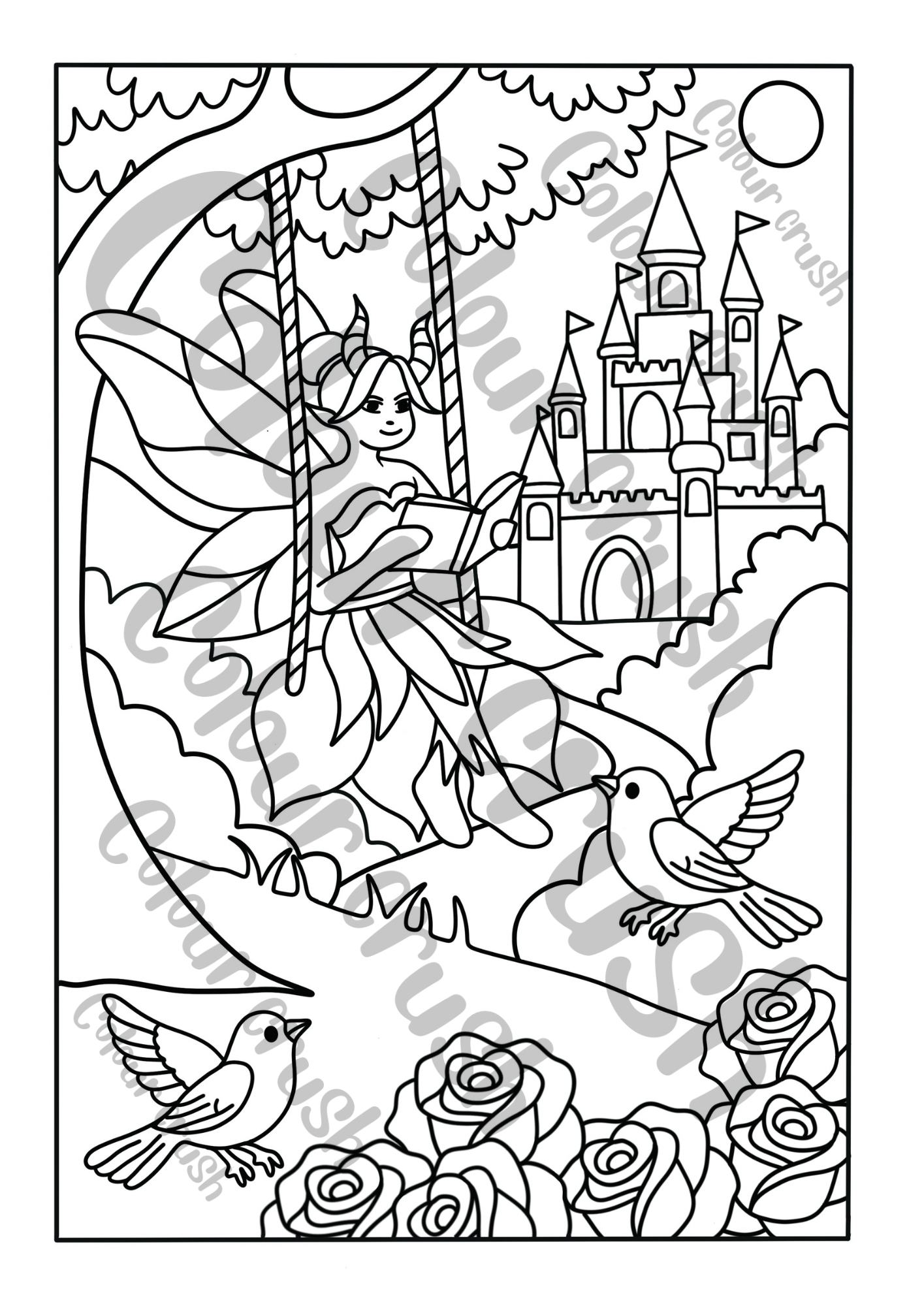 Fairyland Colouring Book