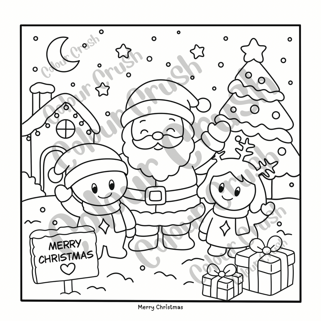 Four Seasons Colouring Book