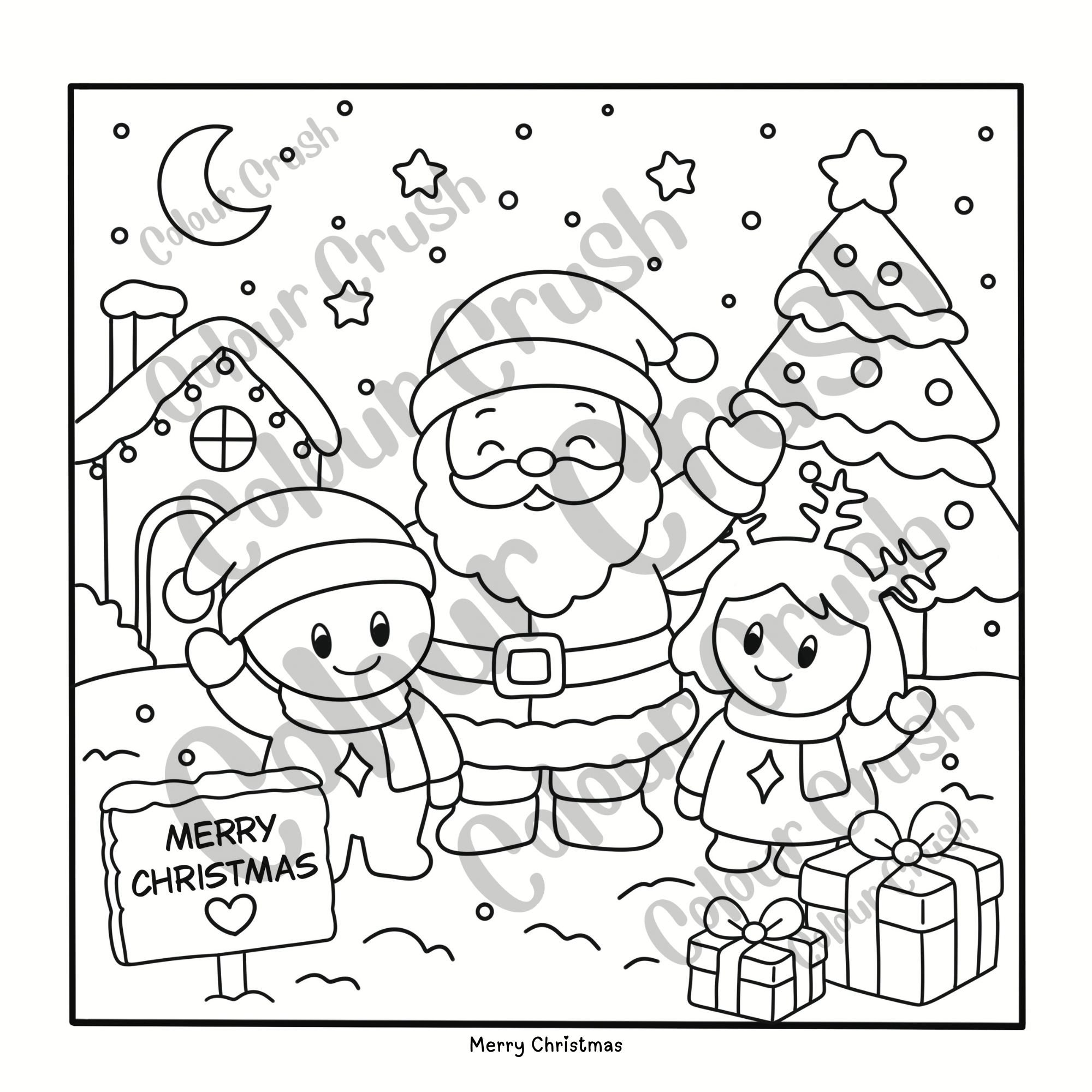 Four Seasons Colouring Book