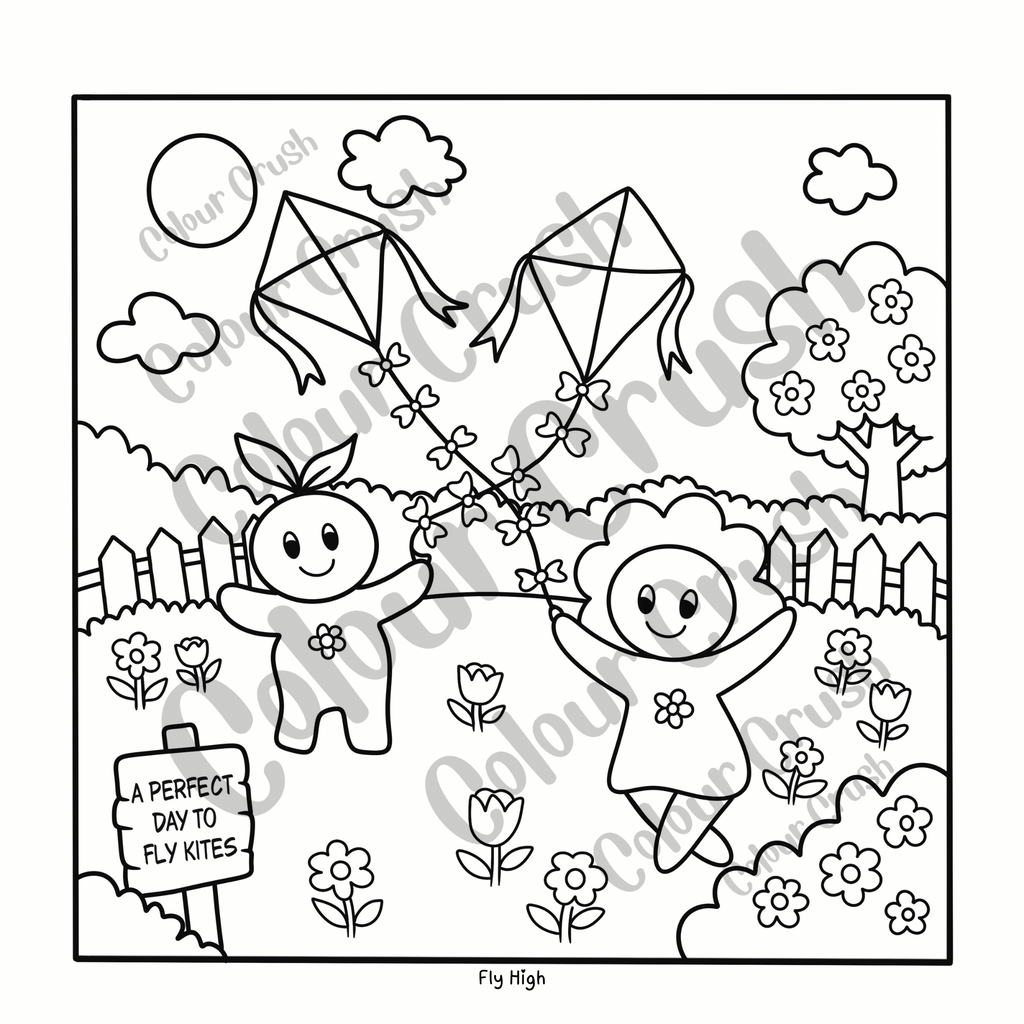 Four Seasons Colouring Book