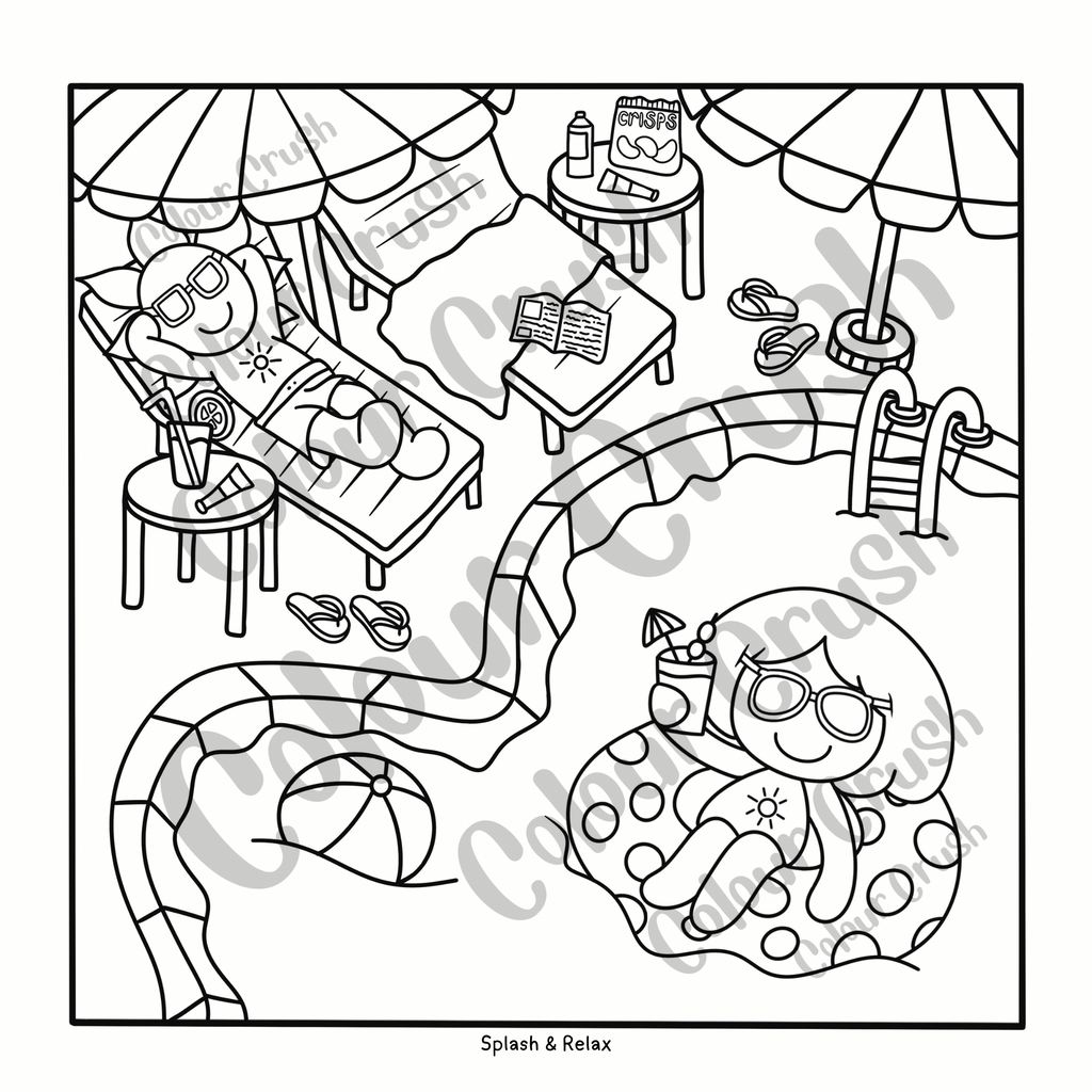 Four Seasons Colouring Book