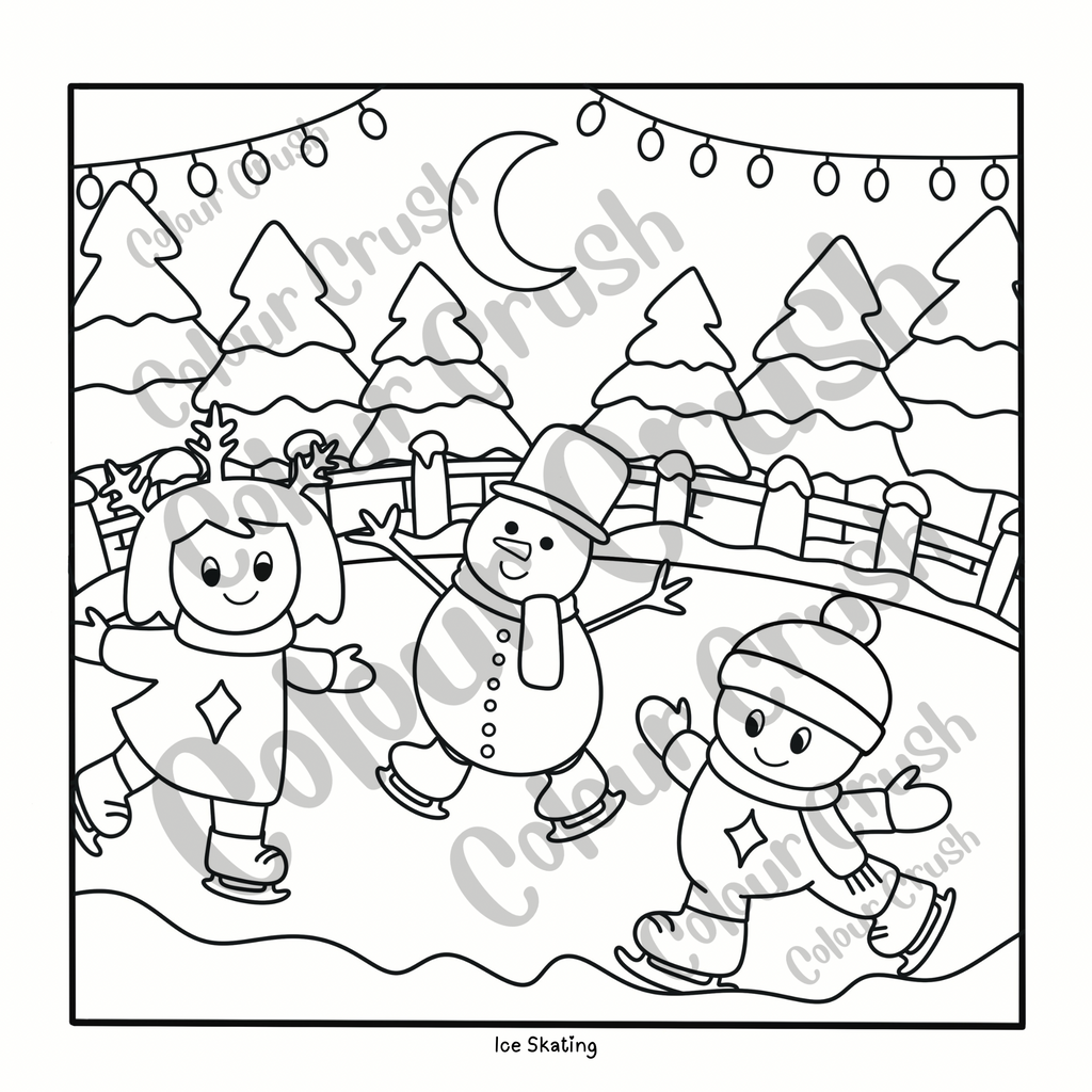 Four Seasons Colouring Book