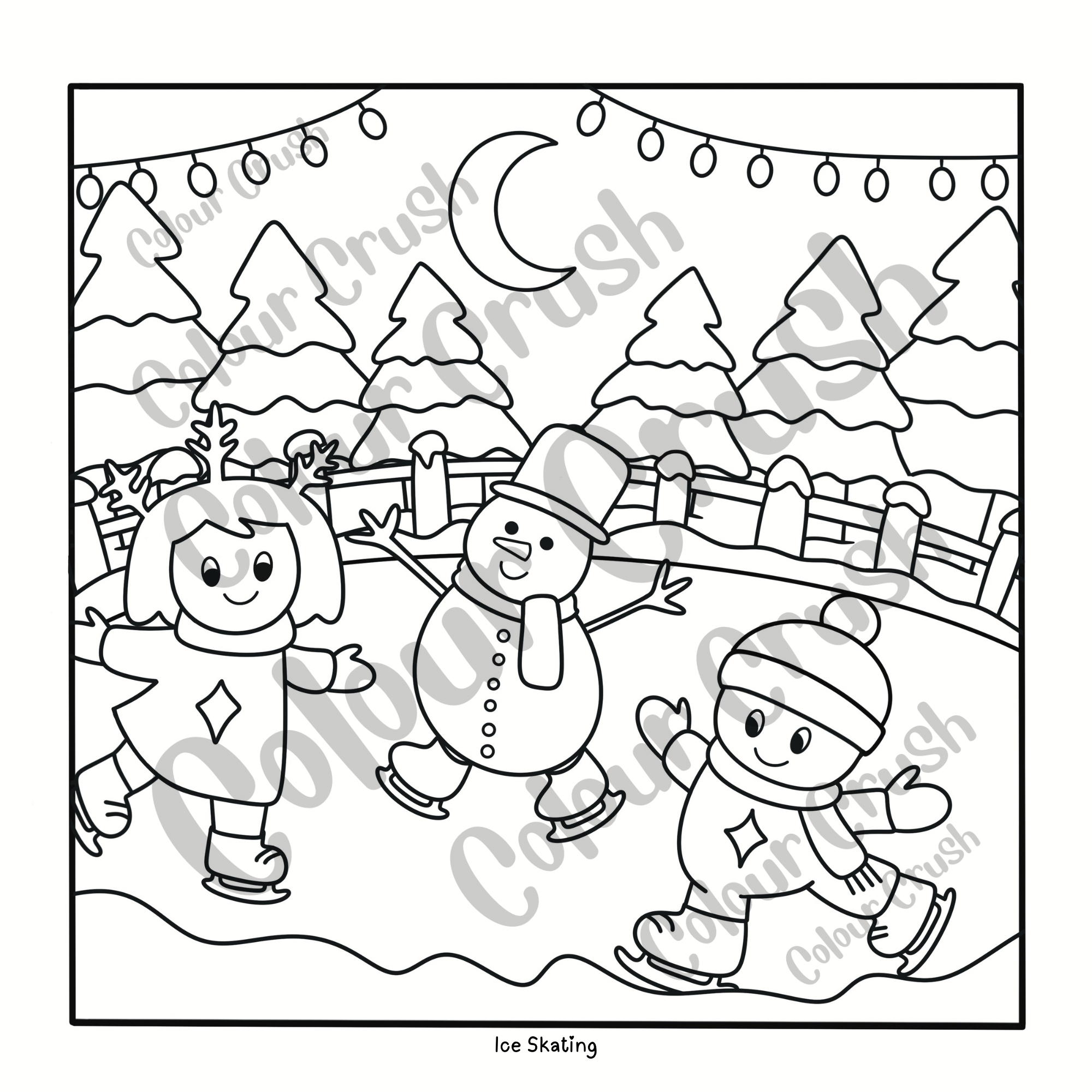 Four Seasons Colouring Book