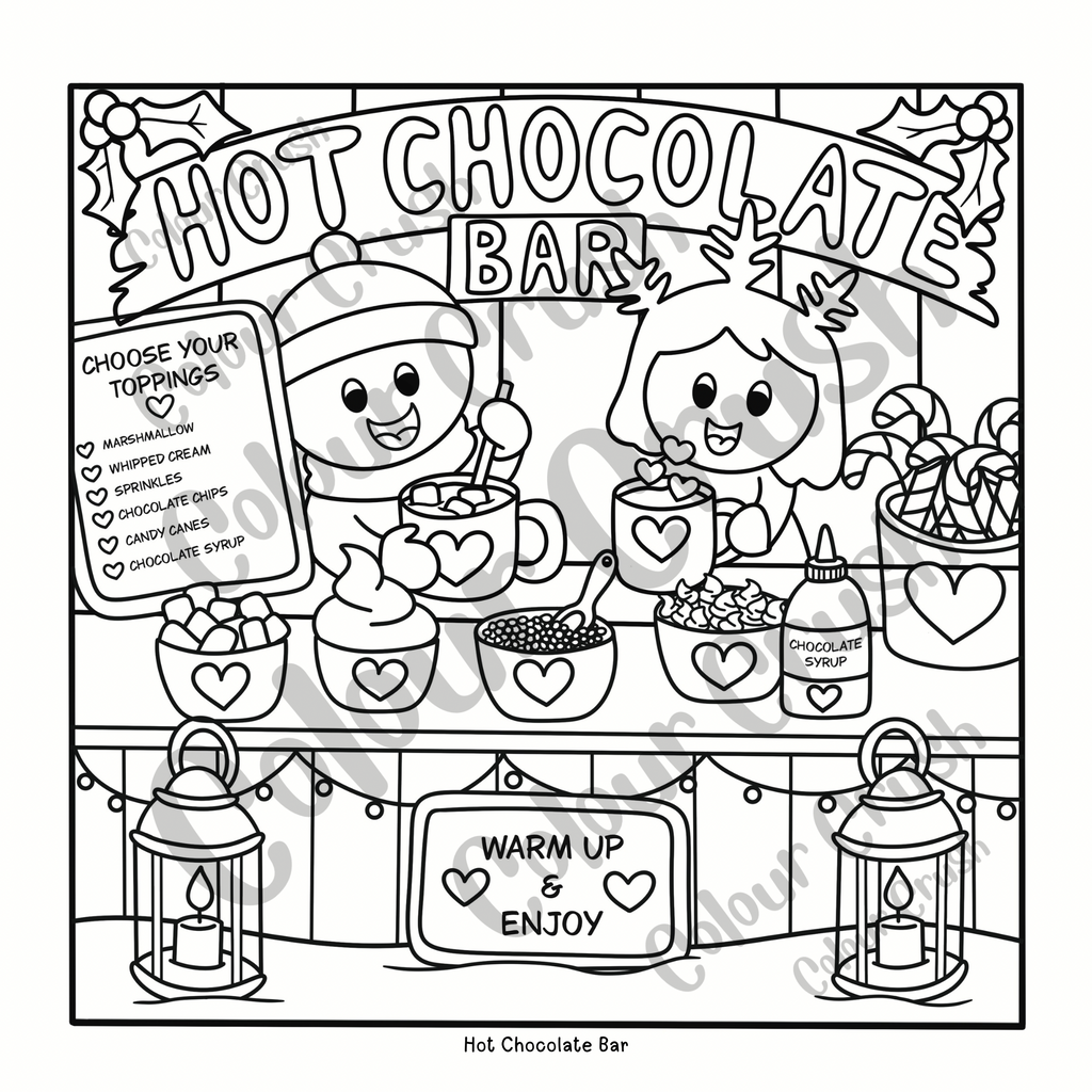 Four Seasons Colouring Book