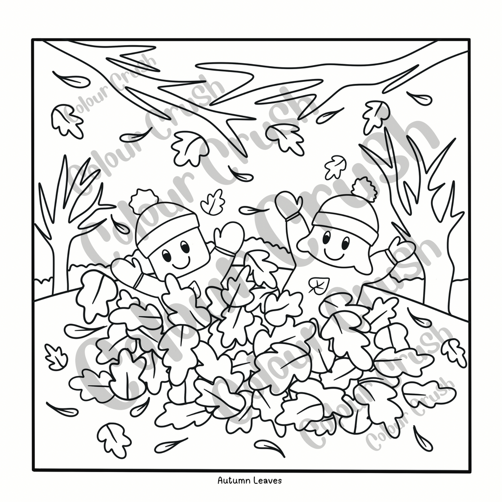 Four Seasons Colouring Book