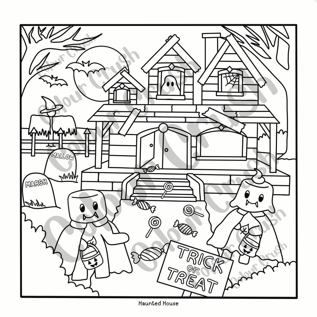 Four Seasons Colouring Book