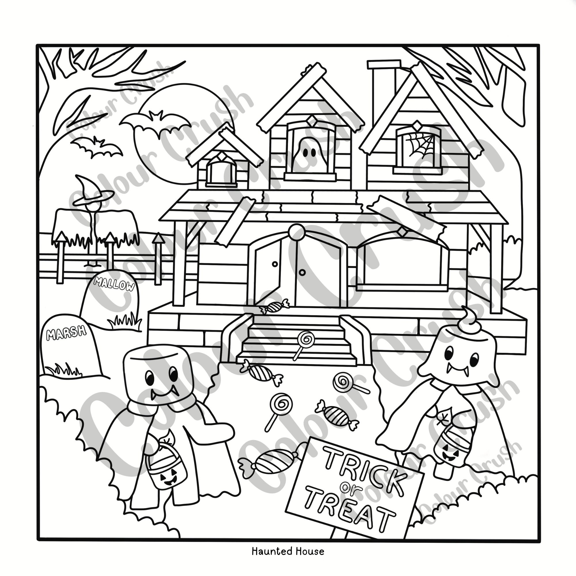 Four Seasons Colouring Book