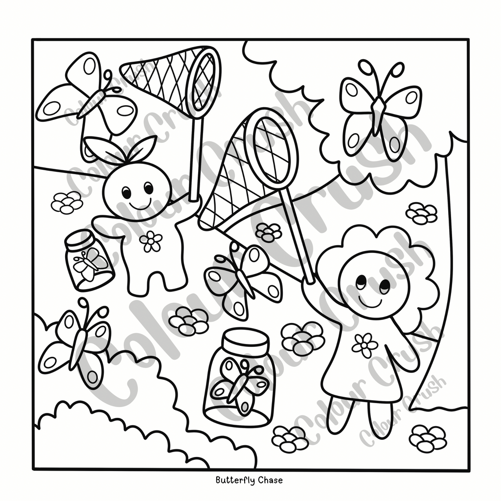 Four Seasons Colouring Book