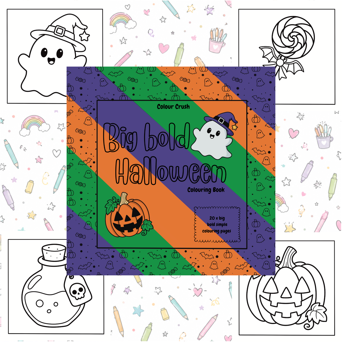 Big Bold Halloween Book (shipping Monday 28th Sept)
