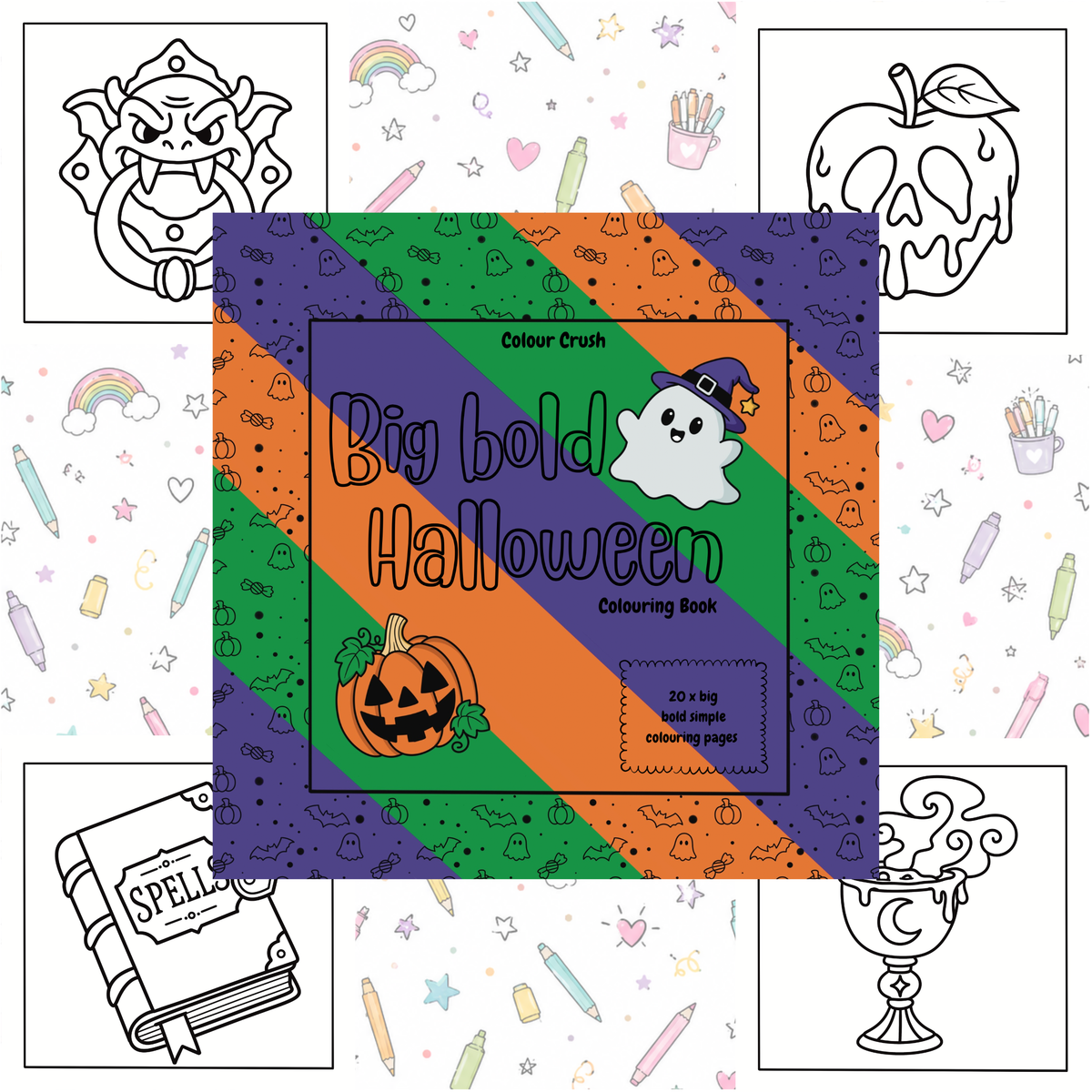 Big Bold Halloween Book (shipping Monday 28th Sept)