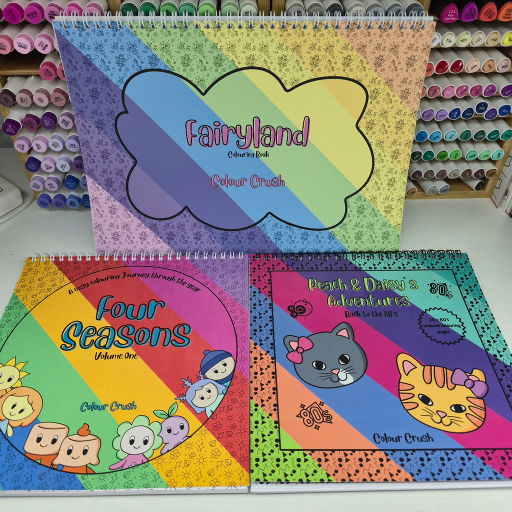 3 Colouring Book Bundle
