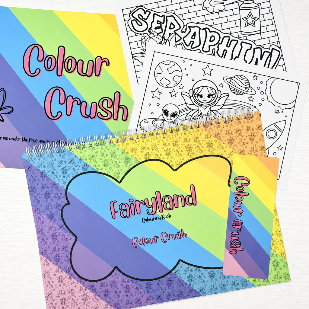 Fairyland Colouring Book